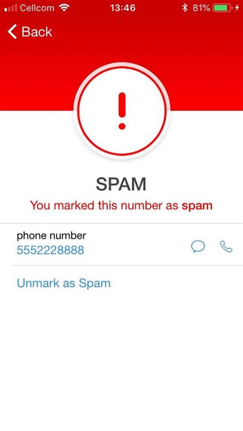 You can easily report spam text messages to your mobile service provider by forwarding or sending a copy of the spam message to 7726 (SPAM). . Remove phone number from spam list